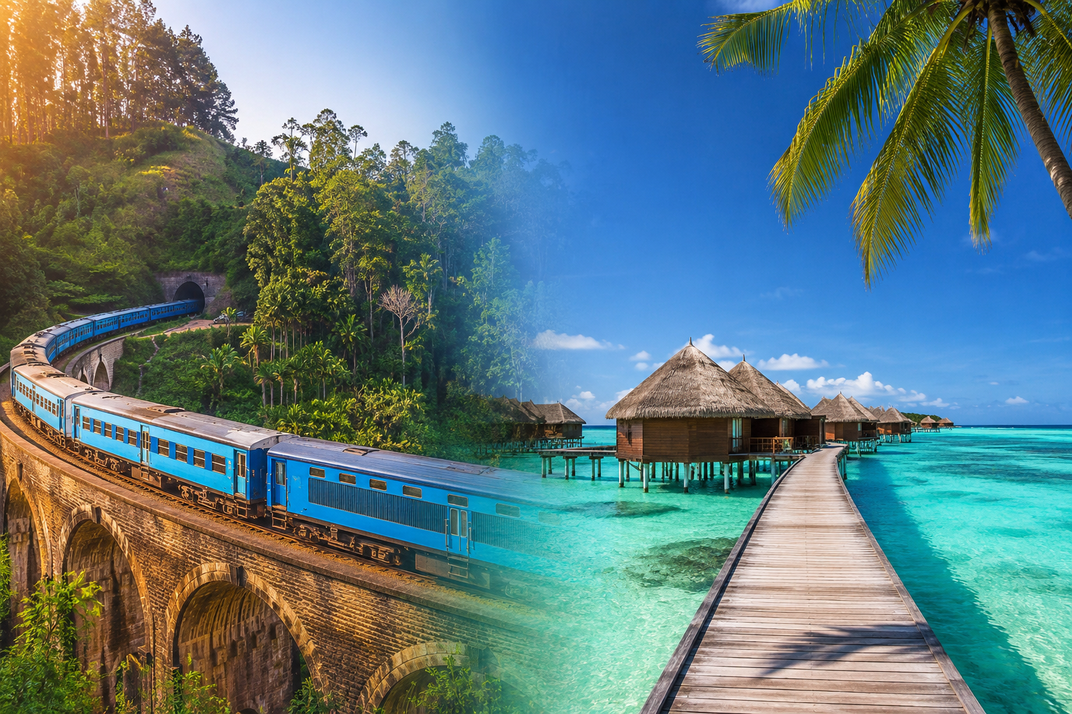 Sri Lanka and the Maldives twin destination idea
