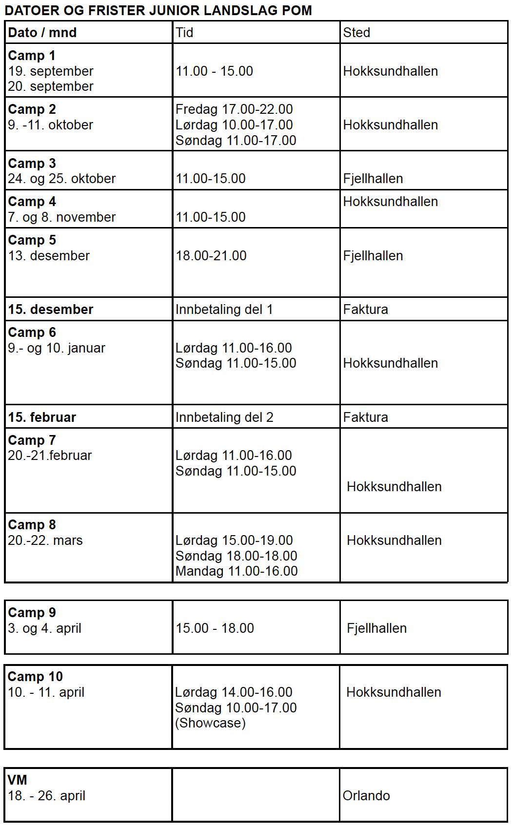 Blurry black-and-white table or schedule with multiple rows and columns of text.