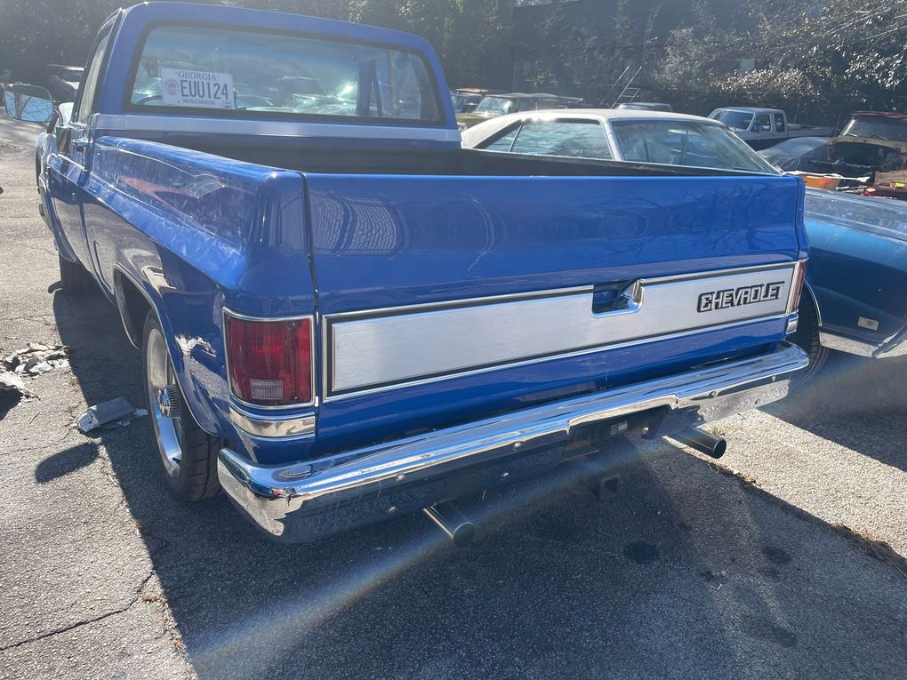 Sweet 1985 C-10 we painted and lowered