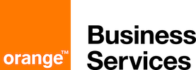 Le logo d'Orange Business Services avec le mot « orange » en blanc sur un carré orange à côté de « Business Services » en noir.