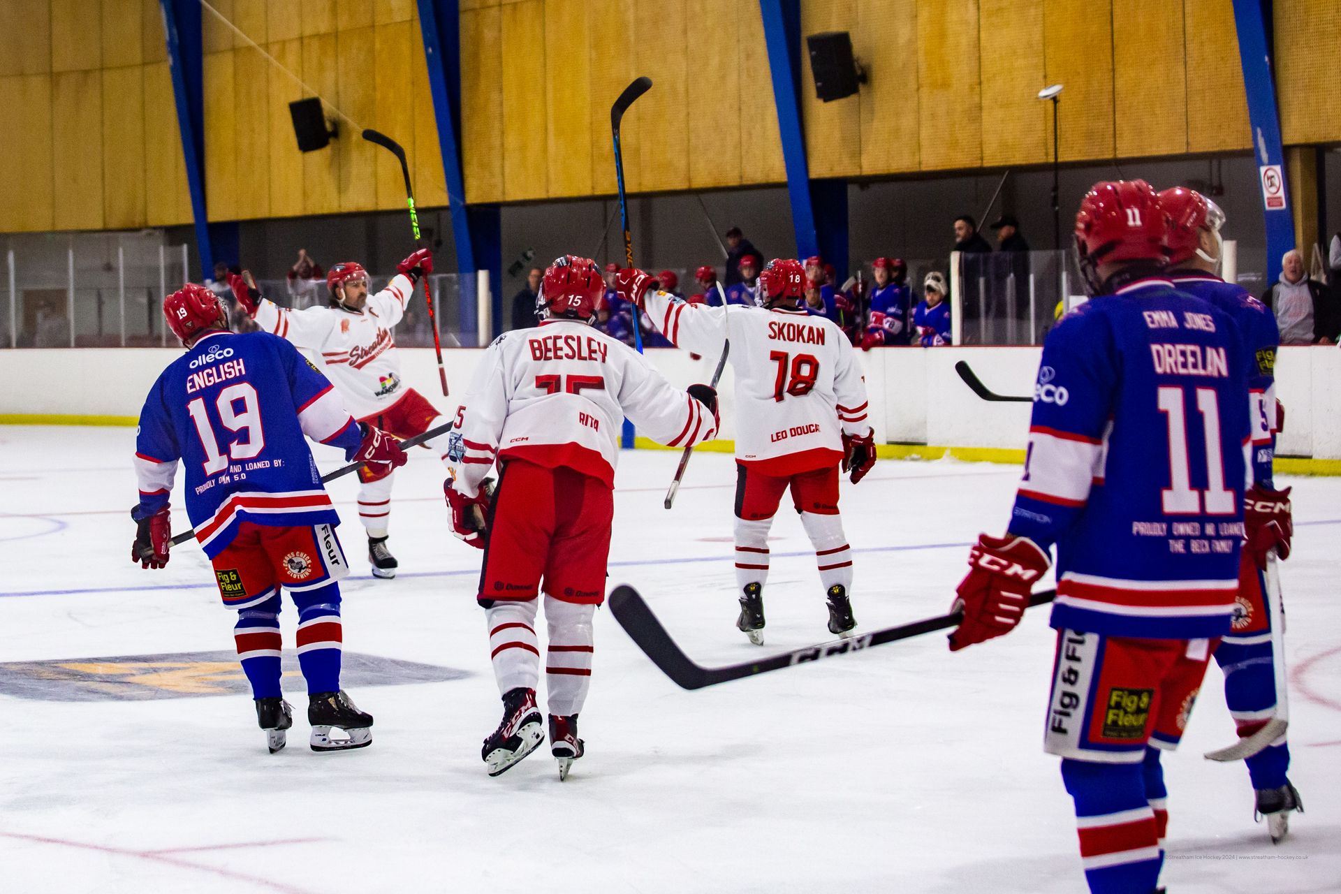 Streatham Down Jets in PreSeason double header