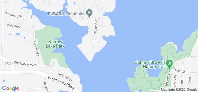 Map of business location