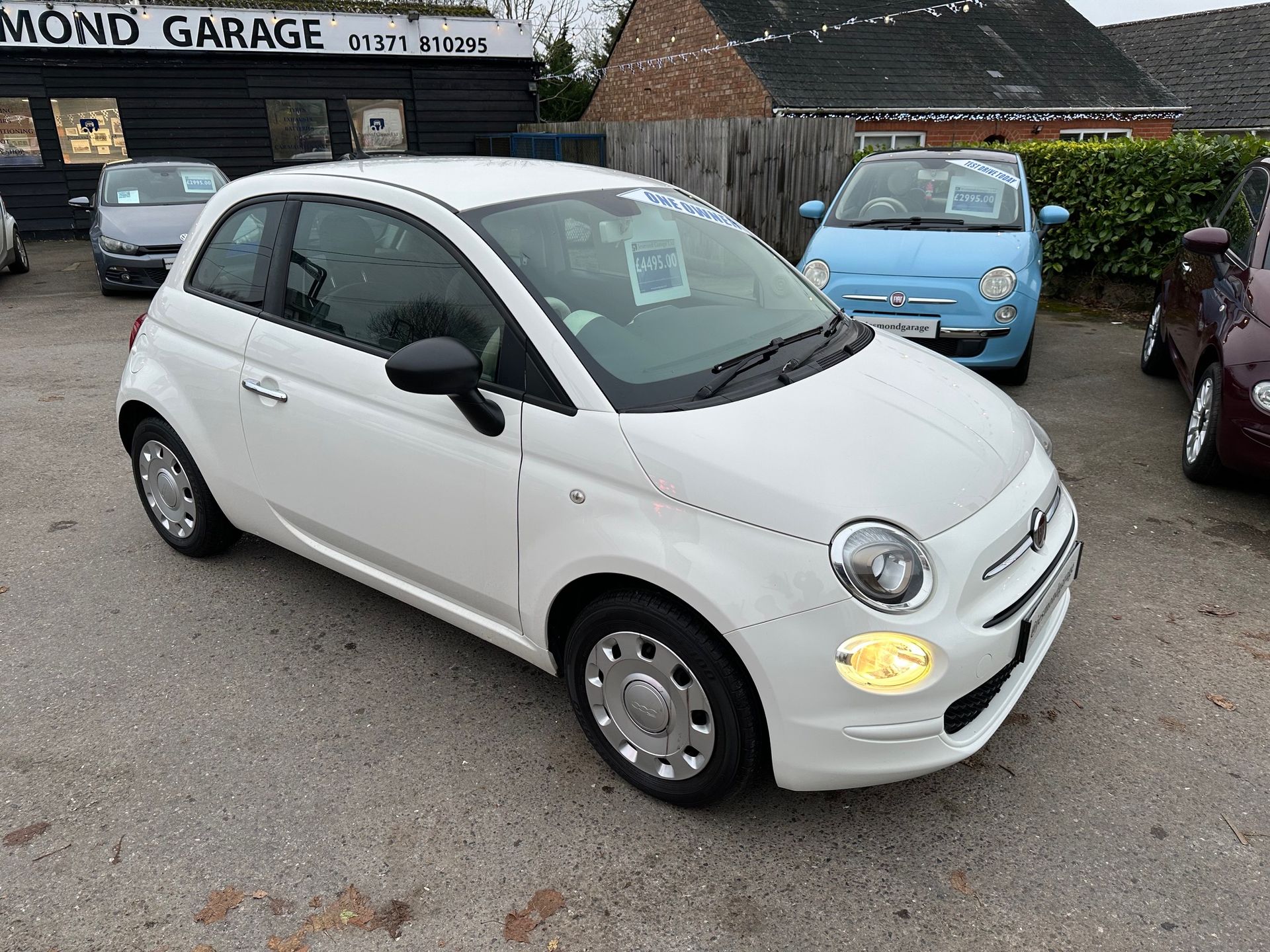 Fiat 500 1.2 Pop Hatchback 3dr Petrol Manual 2016 (SOLD)