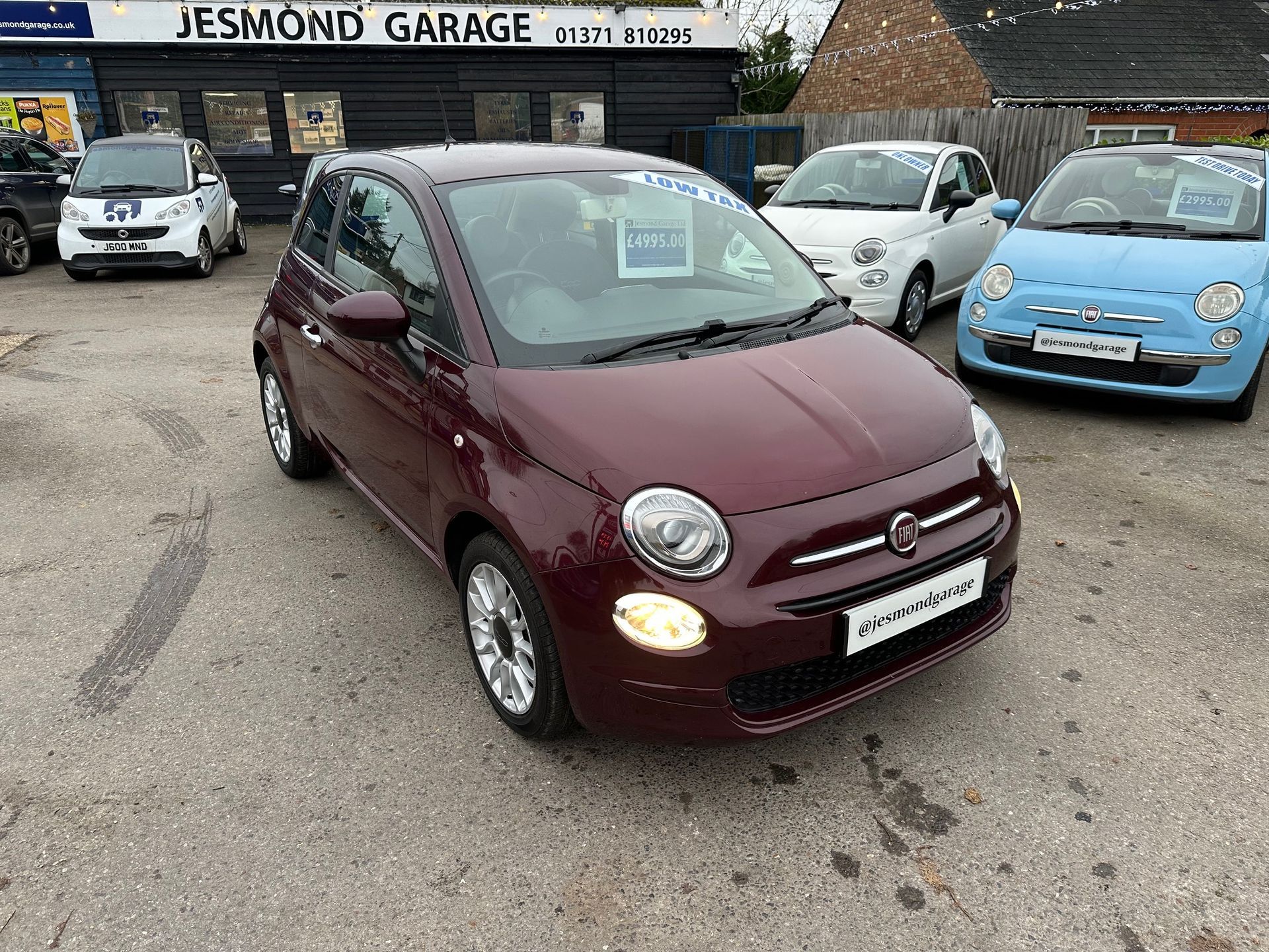 Fiat 500 1.2 Pop Star Hatchback 3dr Petrol Manual 2016