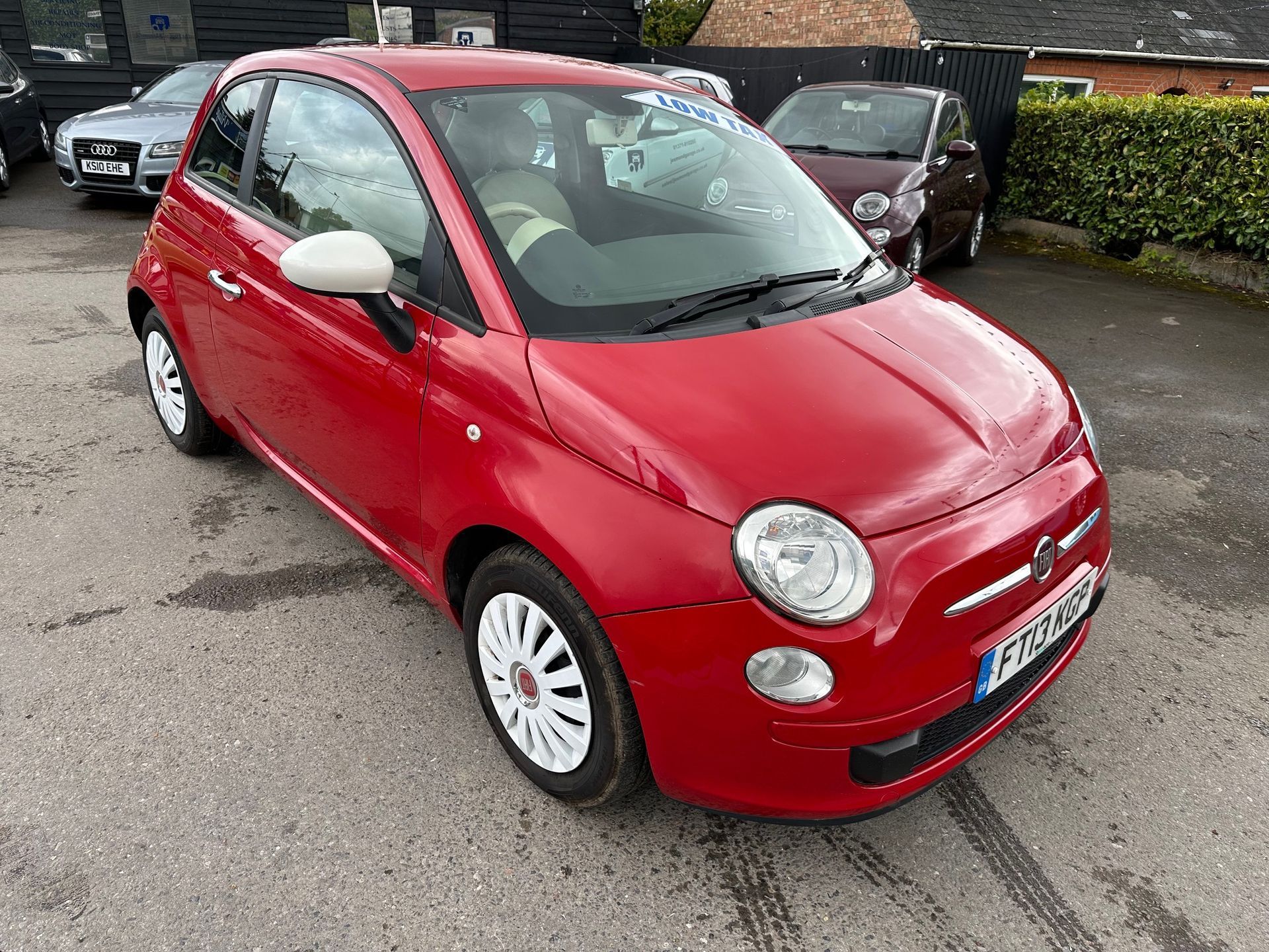 Fiat 500 RED 2013 74878 MILES
