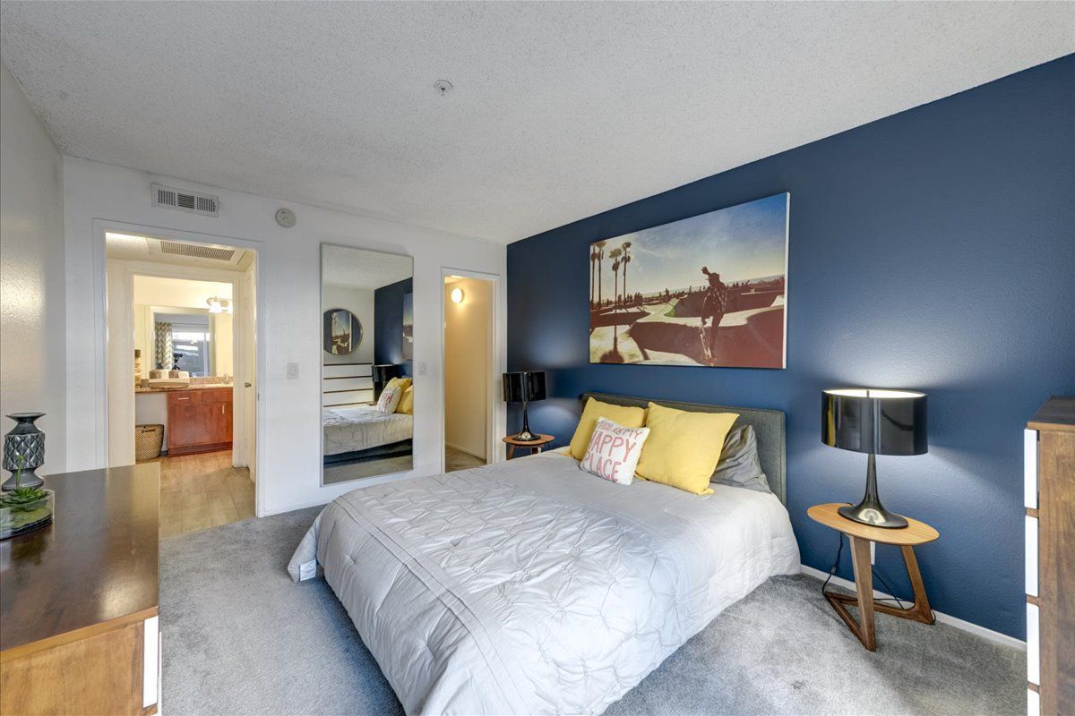 Interior Photo of Artists Village Furnished Bedroom