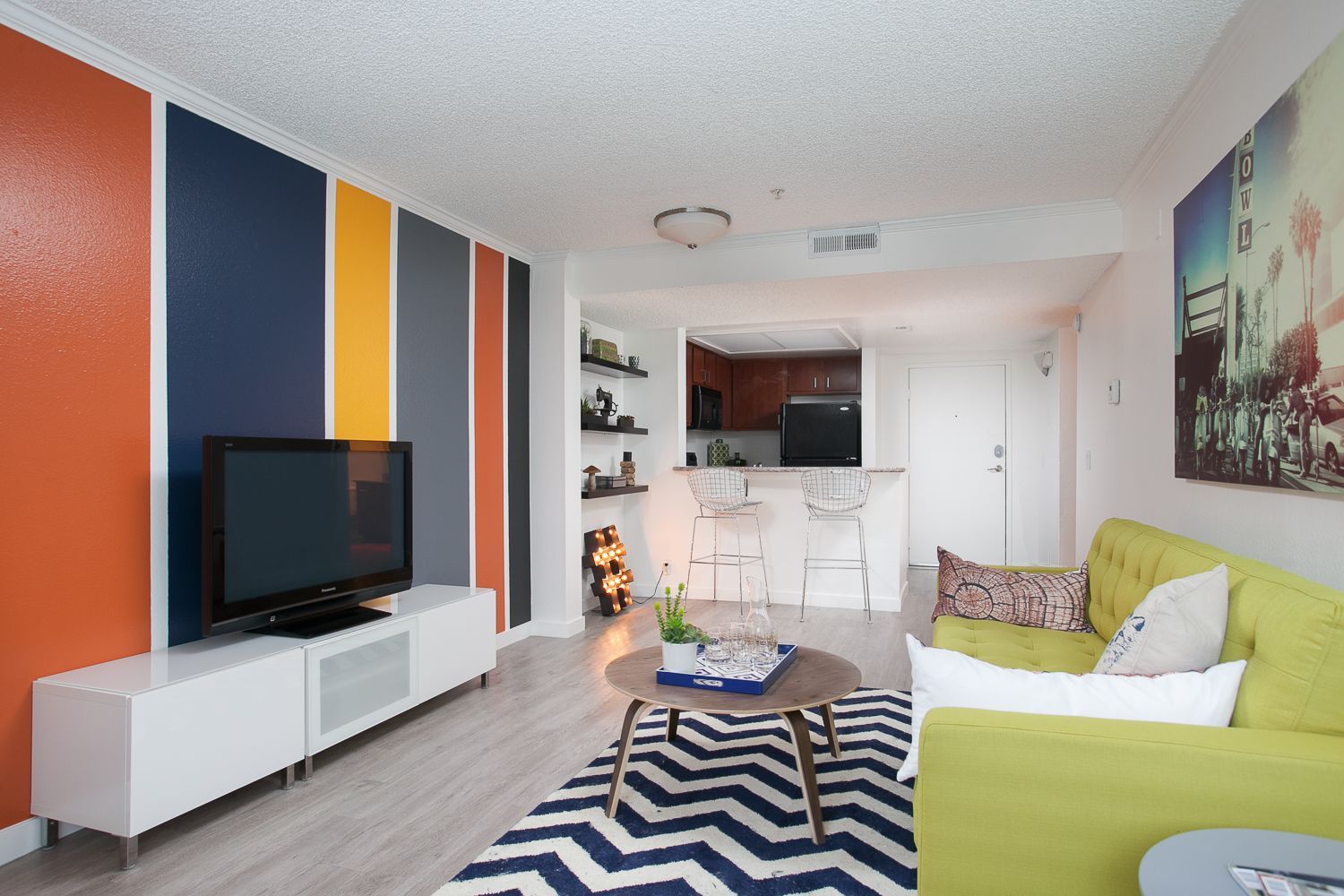 Interior Photo of Artists Village Living room