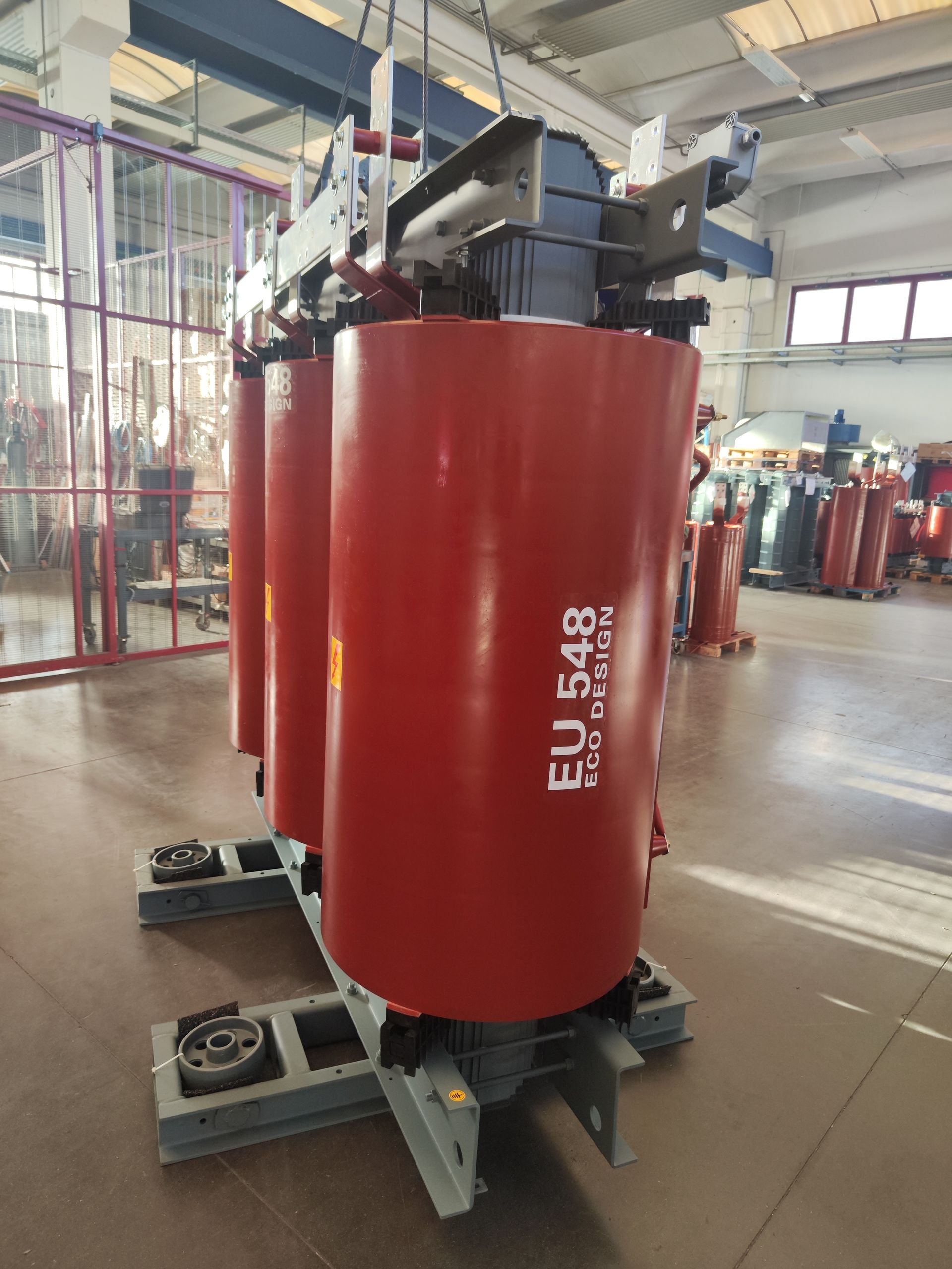 Trasformatore in resina di produzione EL.PI.CAST-RESINA SRL 3200kVA – 15,75/0,42-0,42kV ECO T2 real