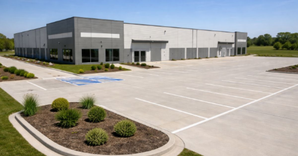 Commercial Concrete Services Lee's Summit MO, foundation and parking lot project completed by KCCAS