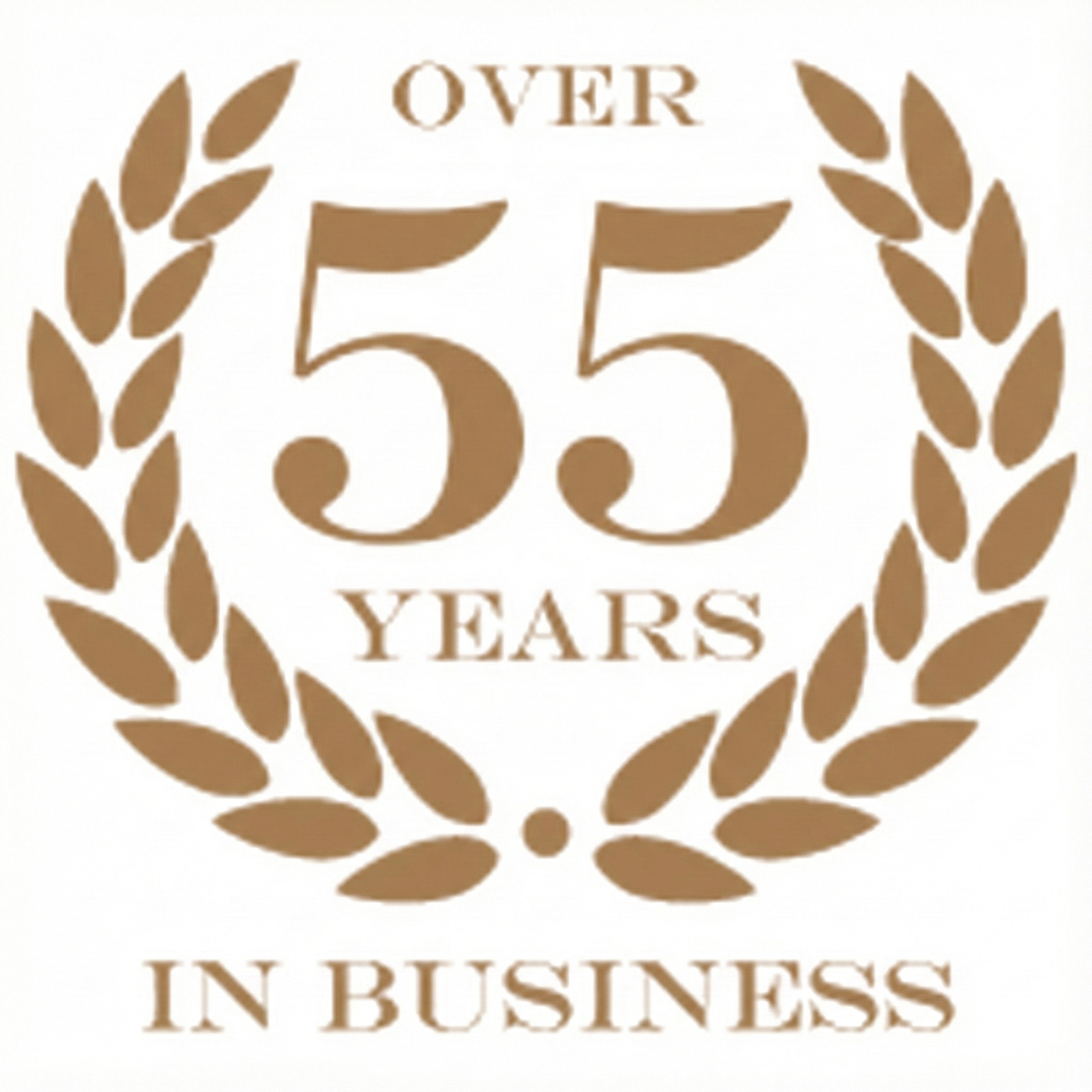 Asphalt services in Kansas City MO over 55 years of asphalt and concrete experience badge by KCCAS Contractors
