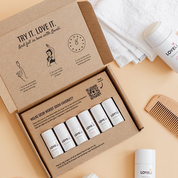 Set mini Loveli deo's