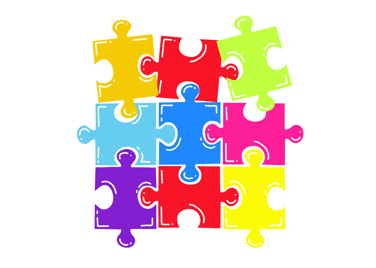 ASS puzzel stukjes
