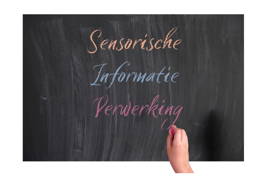 A person is writing on a blackboard with chalk.