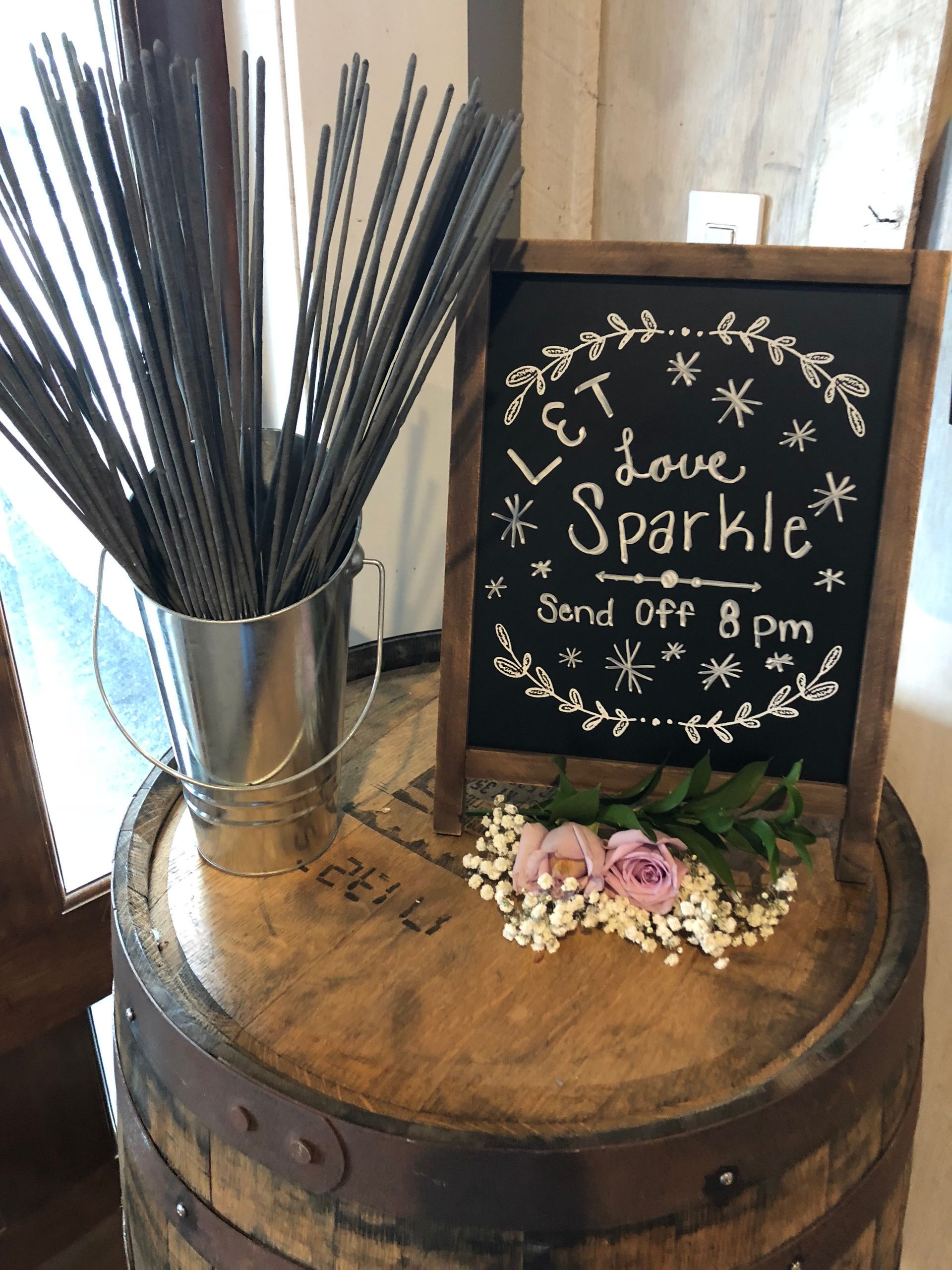wedding sparklers