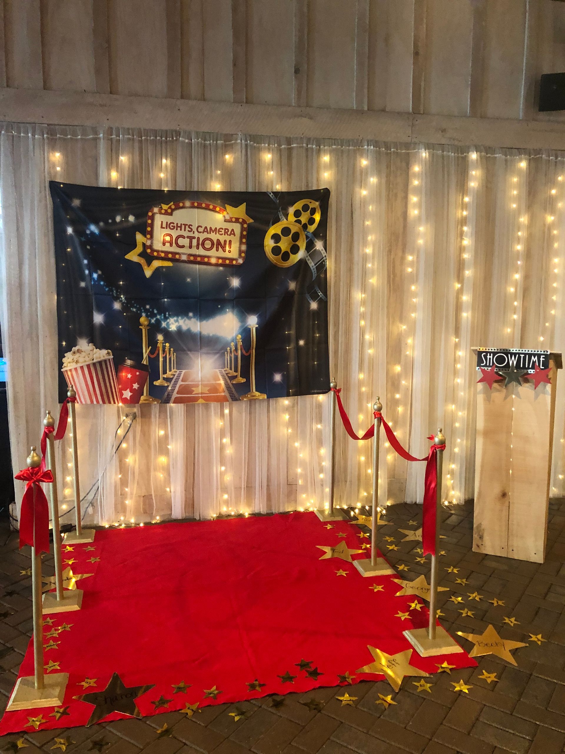 hollywood themed party