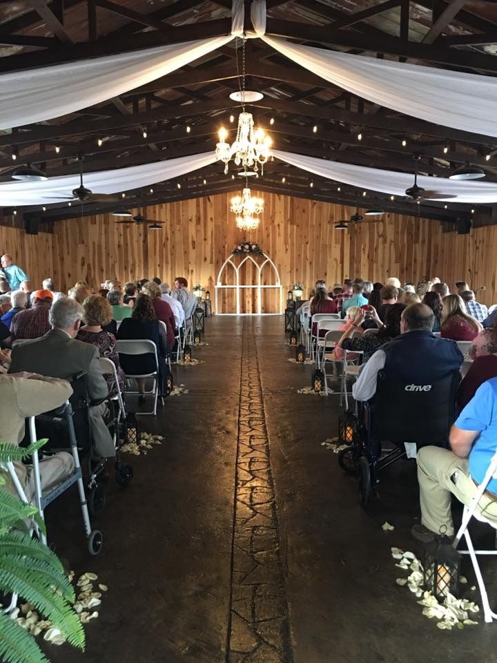 indoor wedding at venue 912