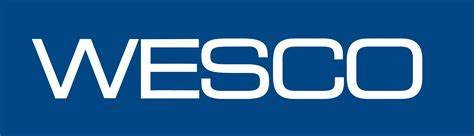 The wesco logo is on a blue background.