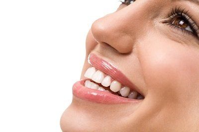 Lady smile clean