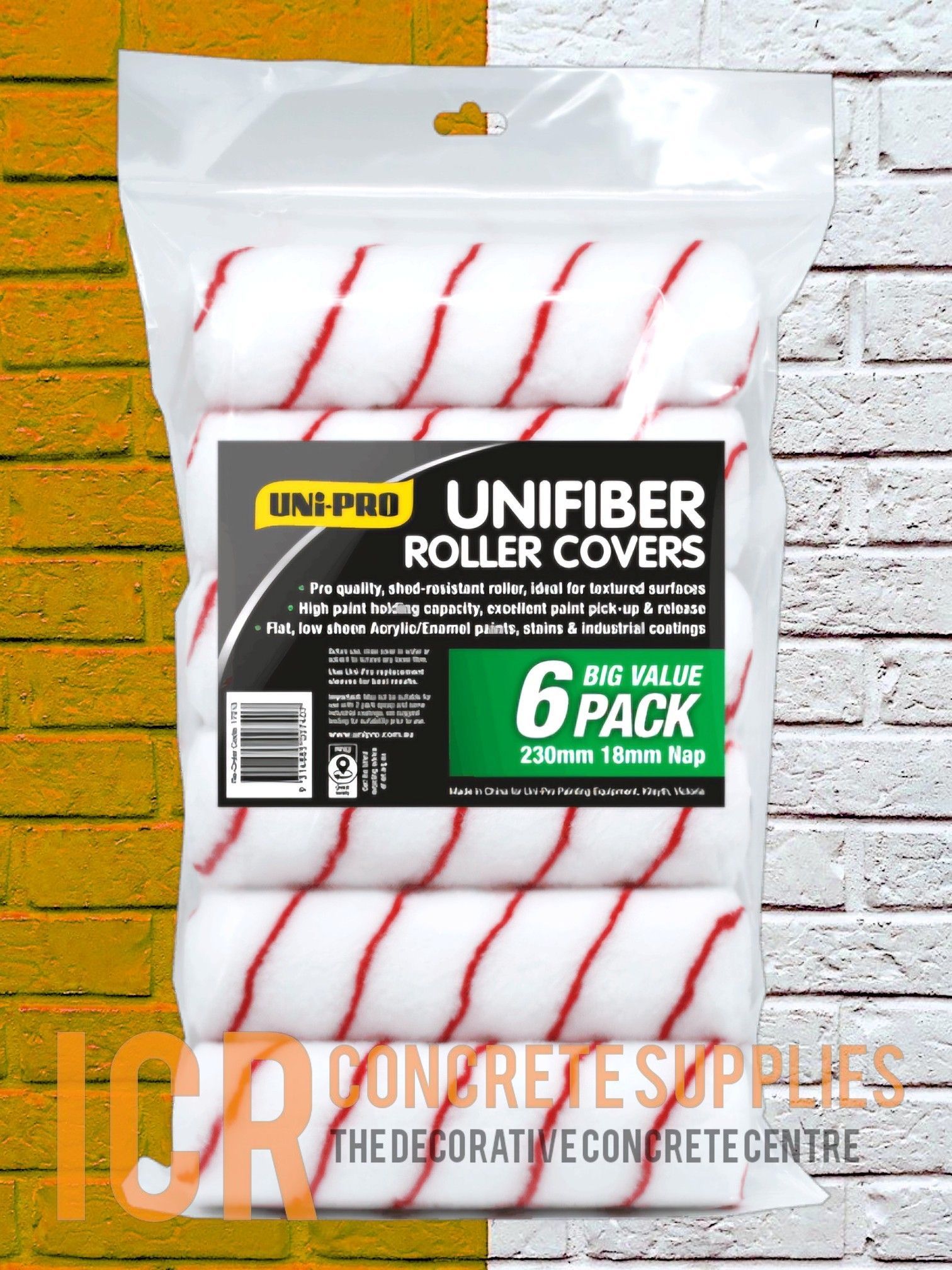 230mm Unifiber Roller Sleeves
