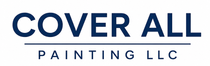 Cover All Painting LLC logo in dark blue text with a horizontal line accent.