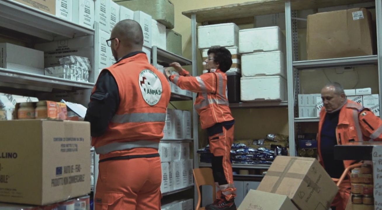 banco alimentare Croce Verde di Lucca 