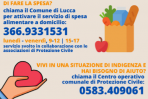 Sede operativa e mezzi della Protezione Civile della Croce Verde di Lucca