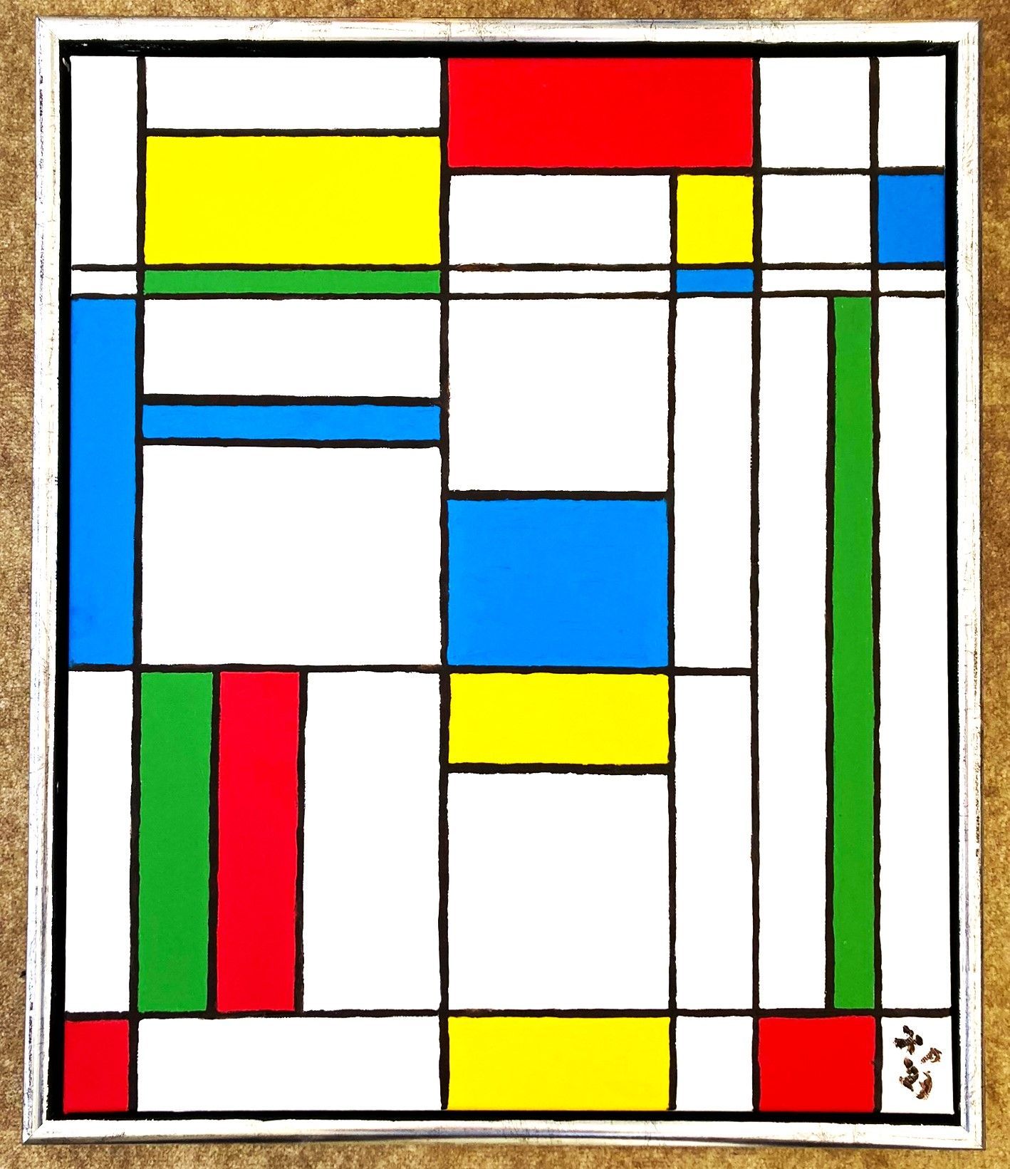 Olieverfschilderij Ukraine, abstract en modern, Kunst, Karel Puts,