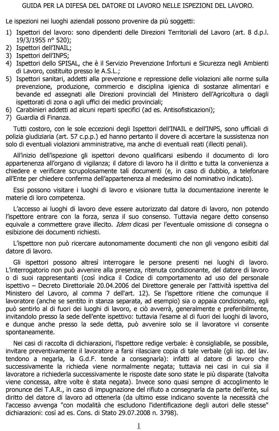 Guida lavoro 3