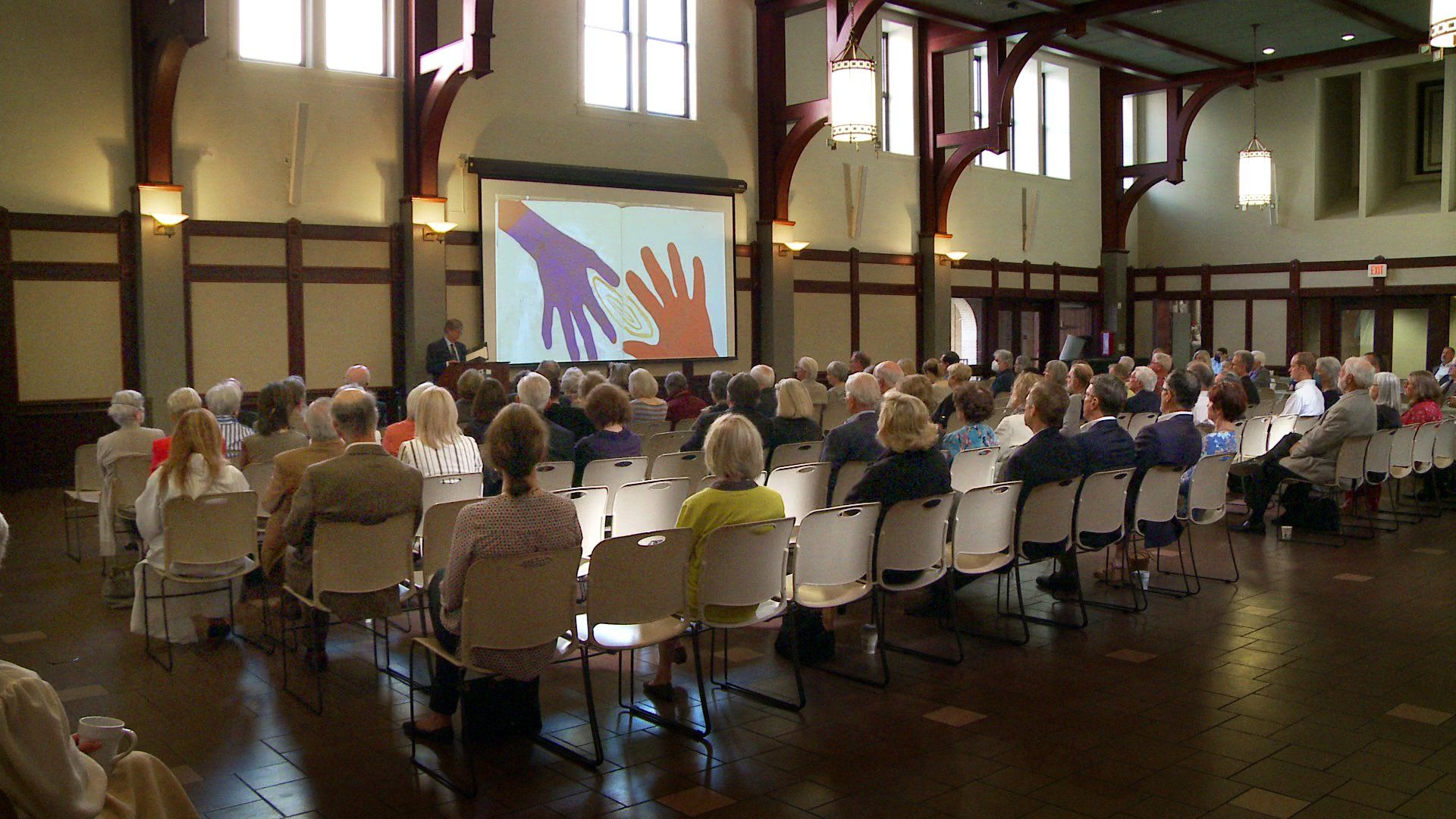 Audience at Christ Church Cathedral Houston