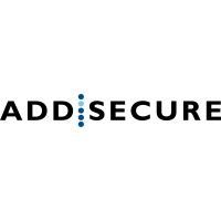 ADD:SECURE logo in black text with a blue vertical dot design on a white background