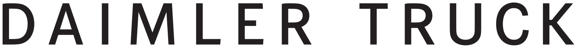 DAIMLER TRUCK logo in black text on a white background