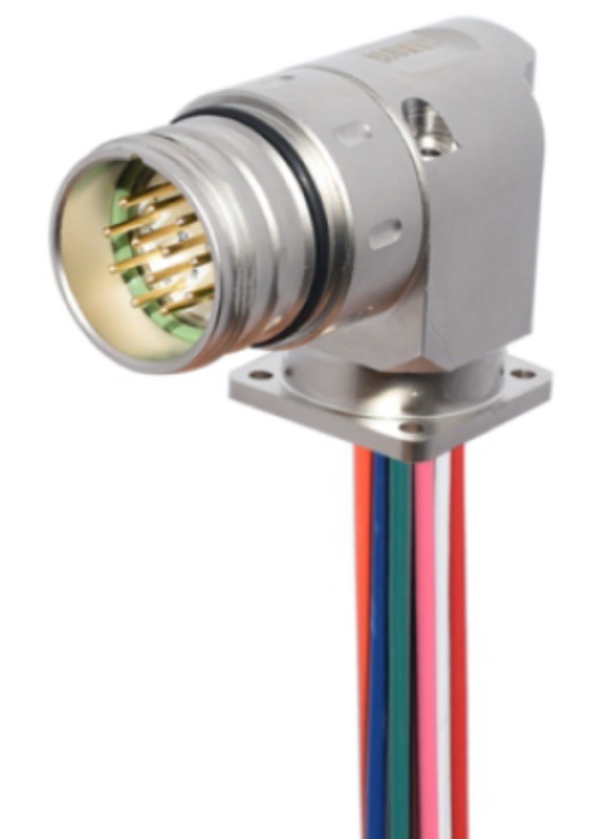 A camera with a bunch of wires attached to it