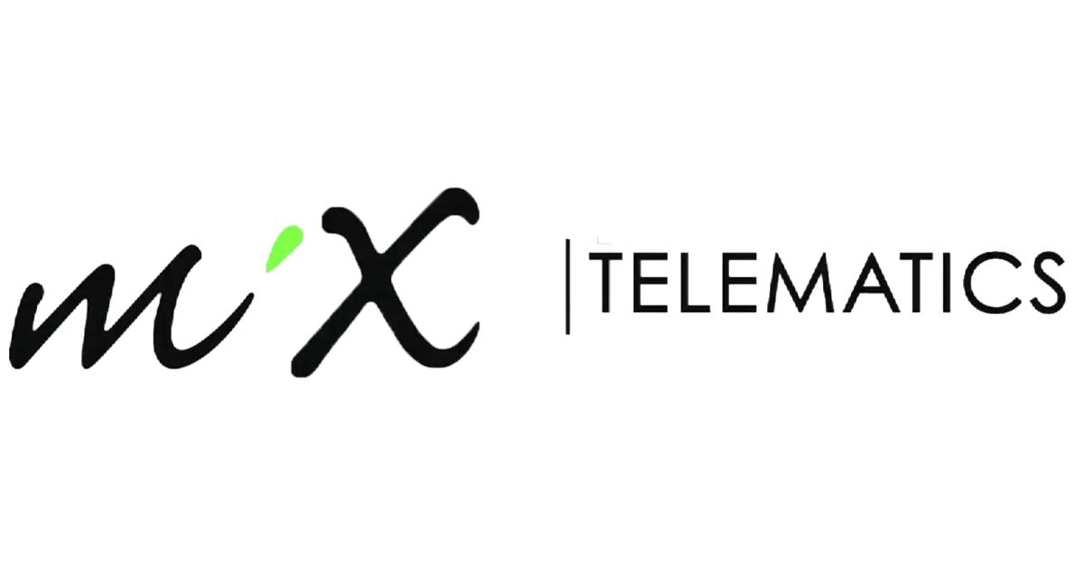 MX TELEMATICS logo in black text on a white background