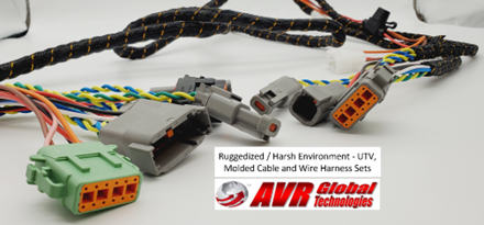A bunch of wires and connectors are laying on a table.