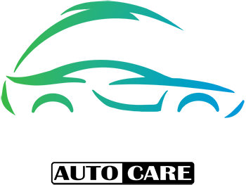 The logo for auto care is a silhouette of a car.