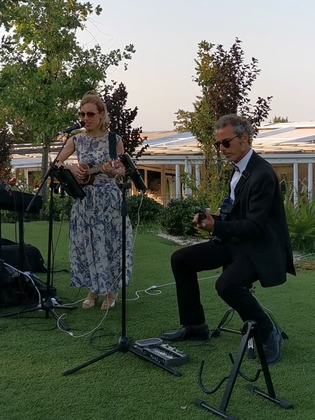 Destination Wedding Band in Puglia - Francesca Gramegna Music - Ceremony @ Masseria Don Luigi - Fasano