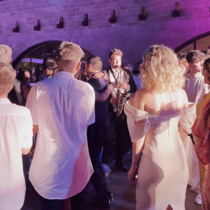 Destination Wedding Band in Puglia - Francesca Gramegna Music - Sax After Party @ Calderoni Martini - Altamura