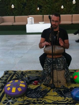 Destination Wedding Band in Puglia - Francesca Gramegna Music - Hand Pan @ Villa Carafa - Andria