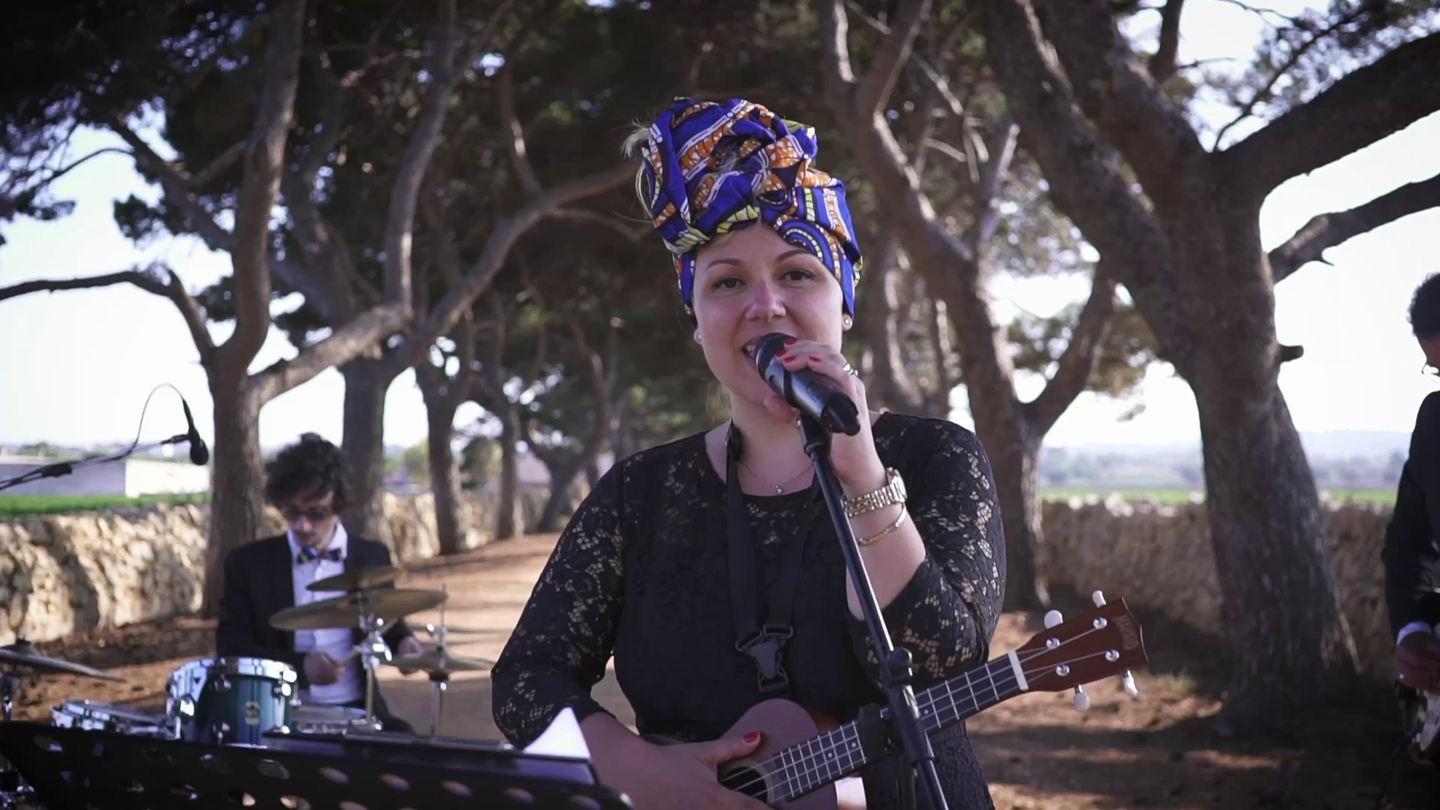 Francesca Gramegna Music - Destination Wedding Band in Puglia - Polignano a Mare - Monopoli