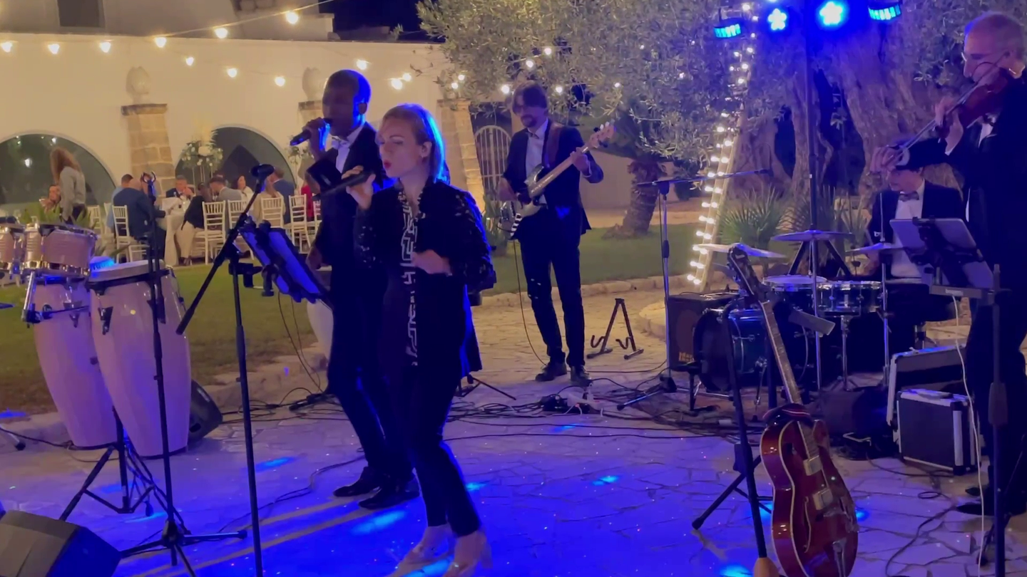 Francesca Gramegna Music - Destination Wedding Band in Puglia - Masseria La Macina - Fasano