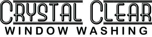 crystal clear window washing logo