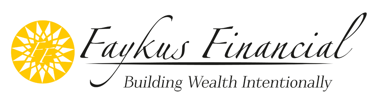 Faykus Financial logo with yellow sunburst icon and tagline, “Building Wealth Intentionally”