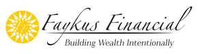 Faykas Financial logo with gold sun icon and tagline βBuilding Wealth Intentionallyβ