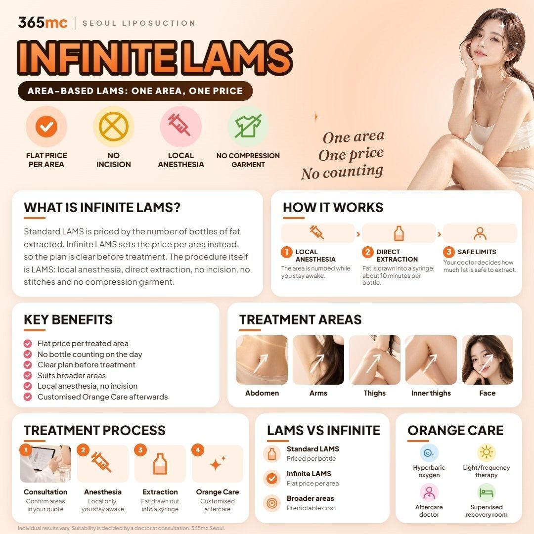 Infinite LAMS infographic - 365mc Seoul