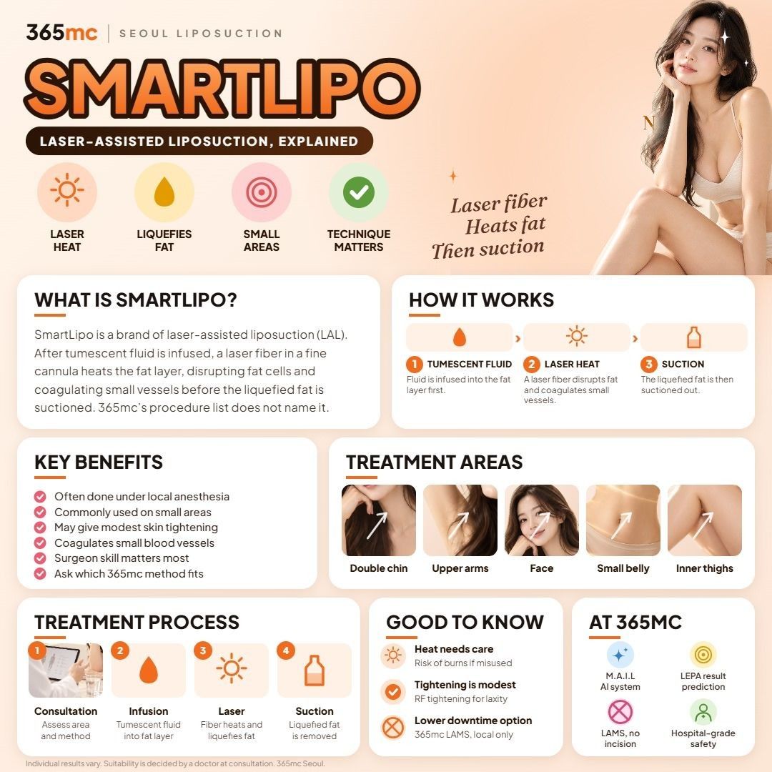 SmartLipo infographic - 365mc Seoul