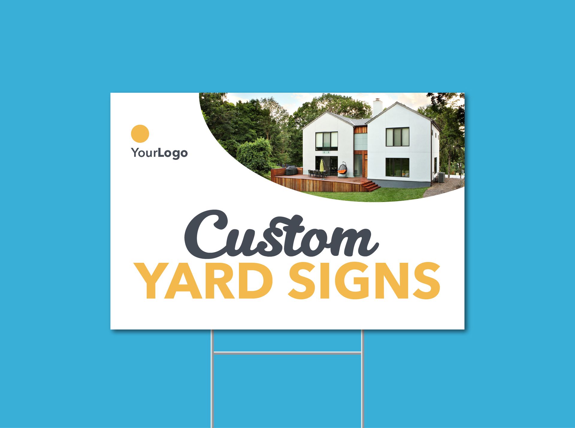 custom yard lawn sign