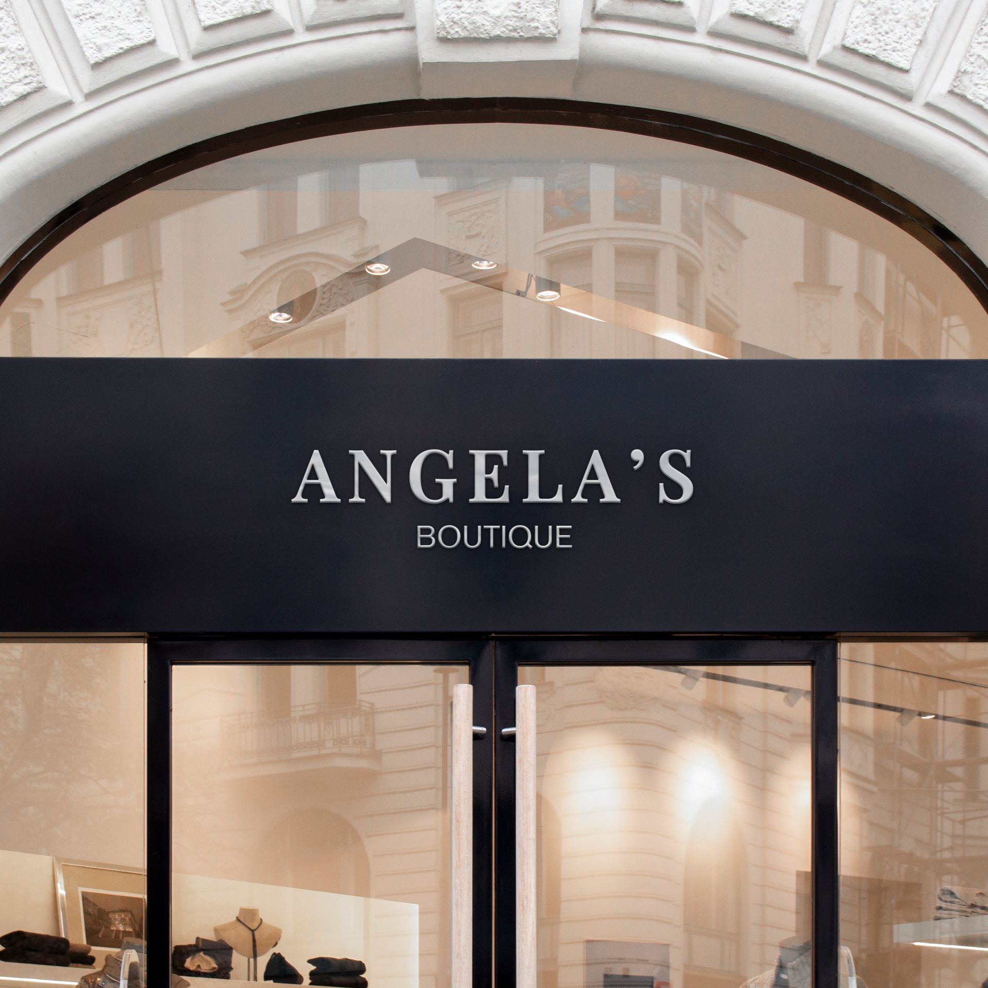 exterior storefront sigange