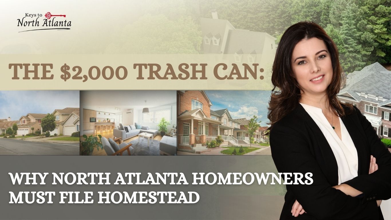 North Atlanta homeowners must file homestead.