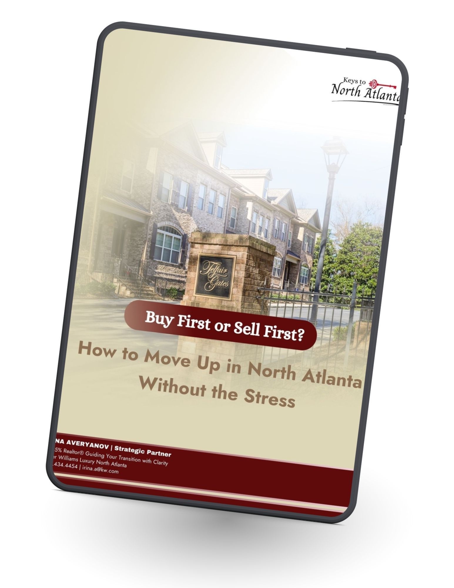 Real estate guide cover:
