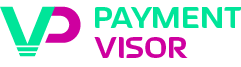 Logo for Payment Visor, featuring a green 
